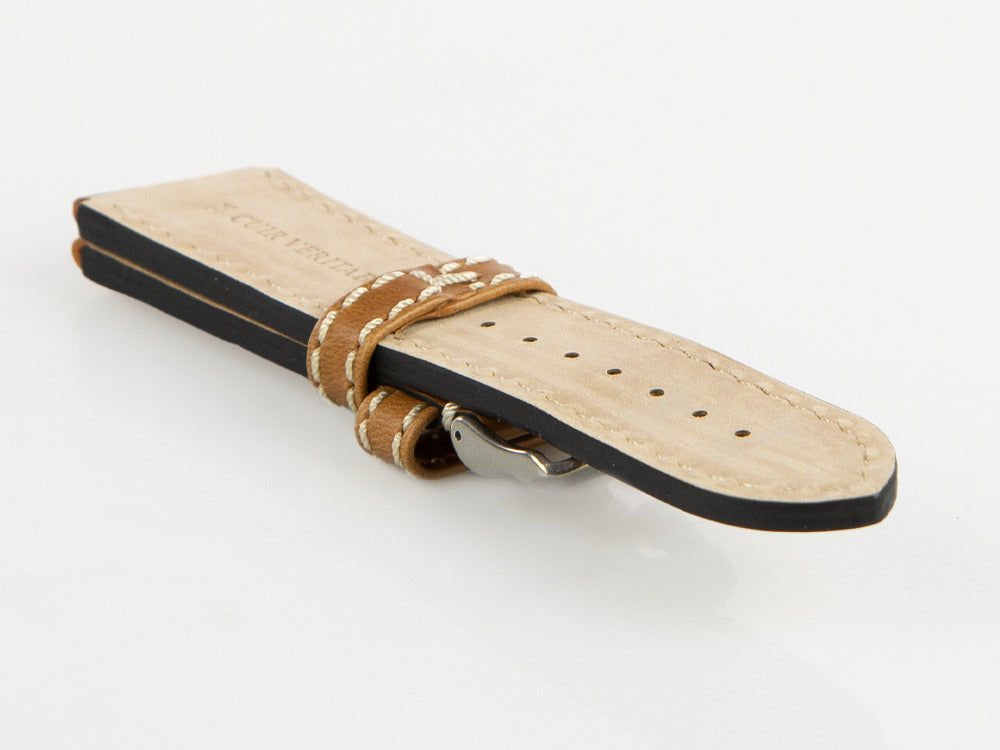 Glycine, Lederband, 24mm, Braun, CBIGBR-24