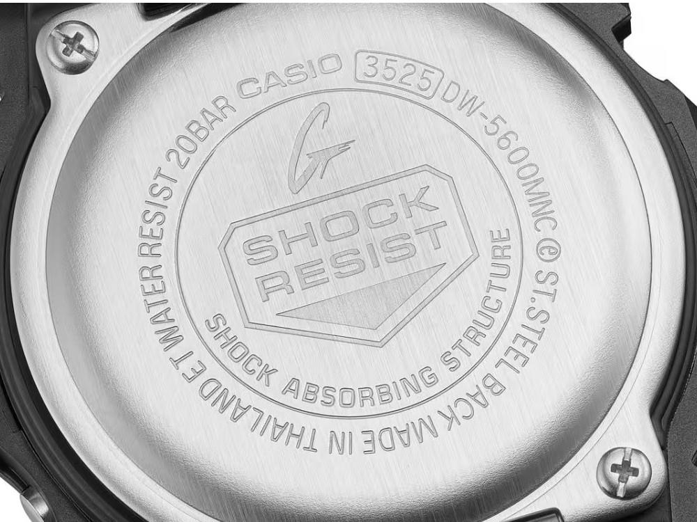 G-SHOCK Casio The Origin Quartz Uhr, Schwarz, DW-5600MNC-1ER