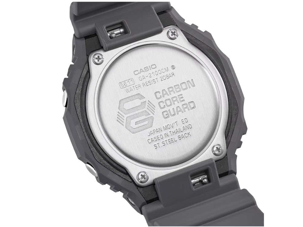 G-SHOCK Casio Trend Quartz Uhr, Schwarz, 48.5 × 45.4mm, GA-2100CM-8AER