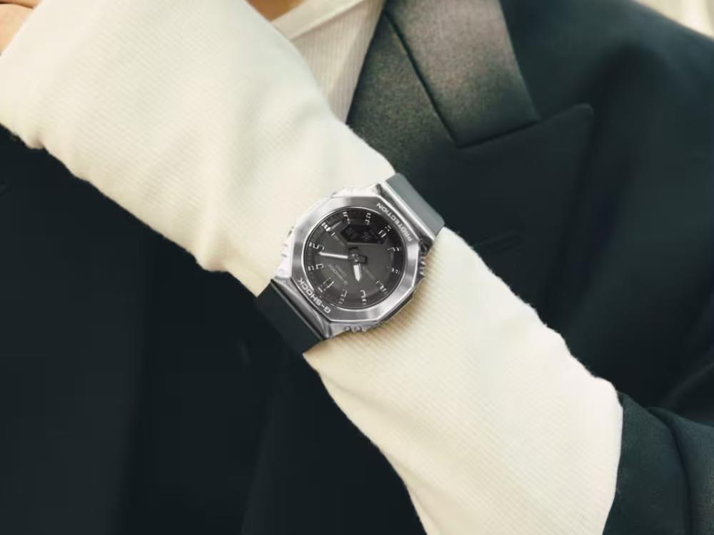 G-SHOCK Casio Classic Quartz Uhr, Grau,GM-S2110-1A1ER