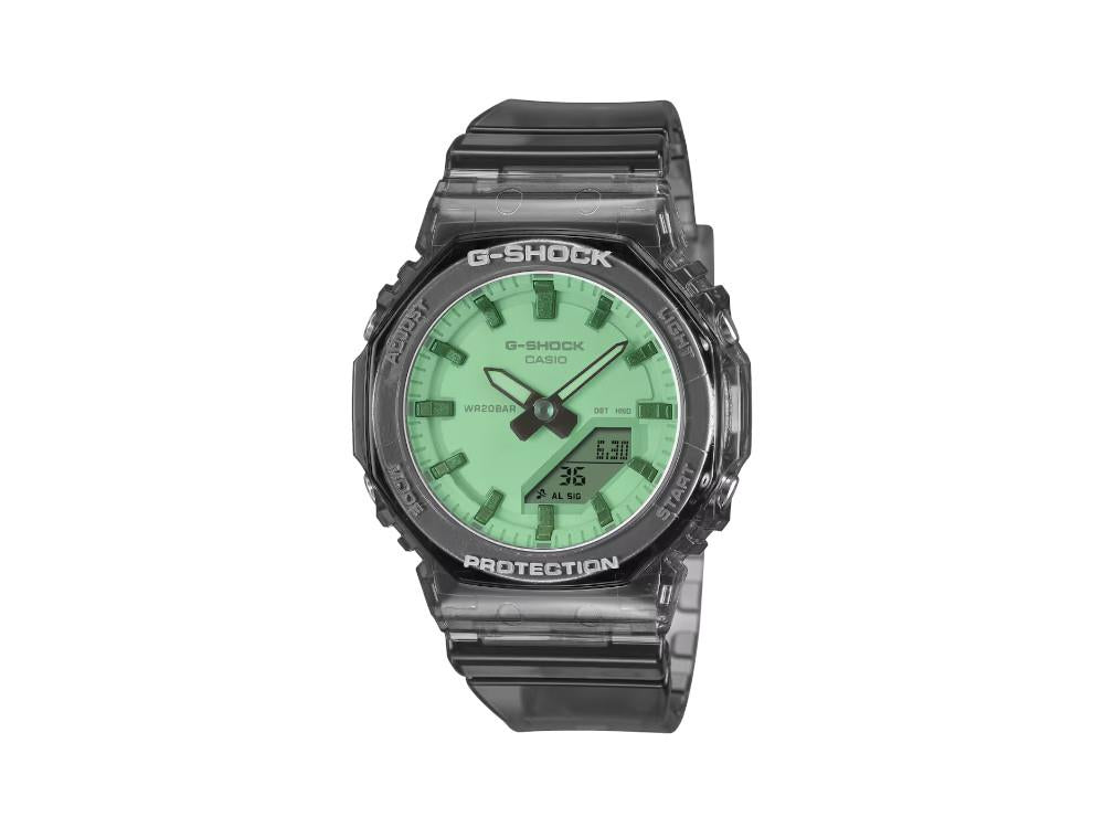 G-SHOCK Casio Classic Quartz Uhr, Harz, Grün, GMA-P2100SR-1AER