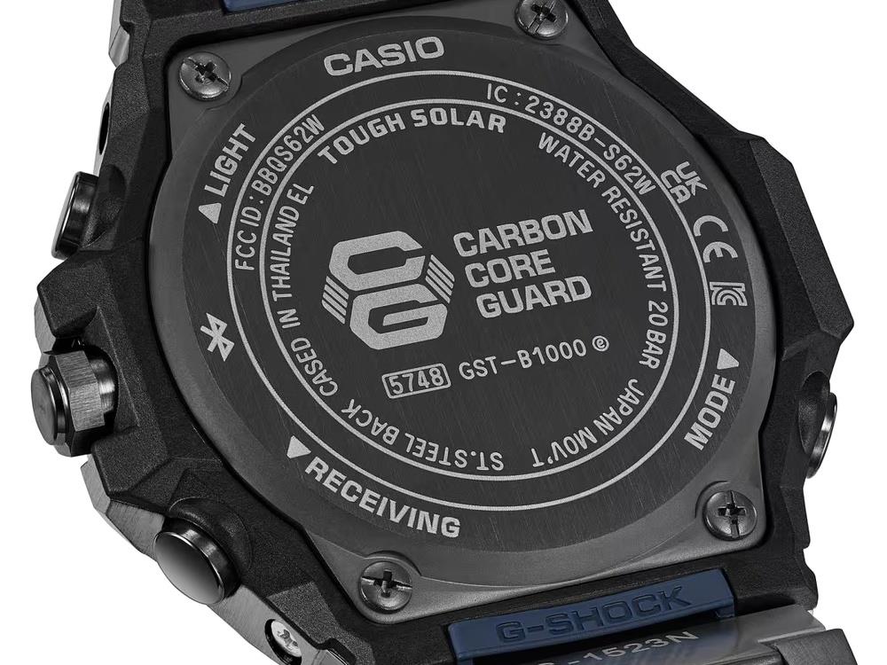G-SHOCK Casio G-Steel Quartz Uhr, Blau, GST-B1000BD-2AER