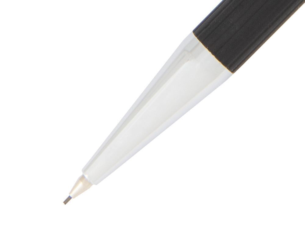 Graf von Faber-Castell Tamitio Minenbleistift, Metalle, Kanneliert , Schwarz