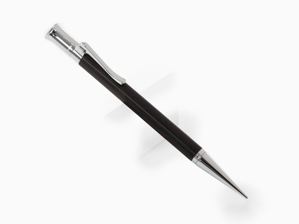 Graf von Faber-Castell Classic Minenbleistift, Grenadill-Holz, Platinierte,0.7mm