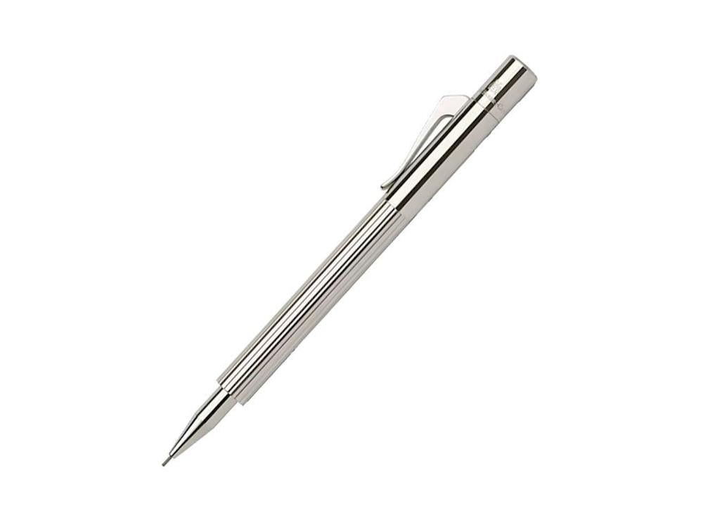 Graf von Faber-Castell Pocket Pen Minenbleistift, Platin, 0,7 mm. 138010