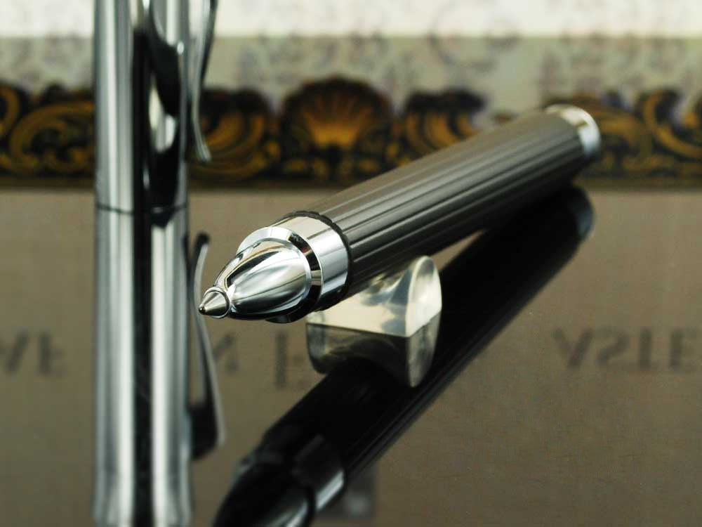 Graf von Faber-Castell Tamitio Roller, Metalle, Kanneliert , Schwarz, 141570