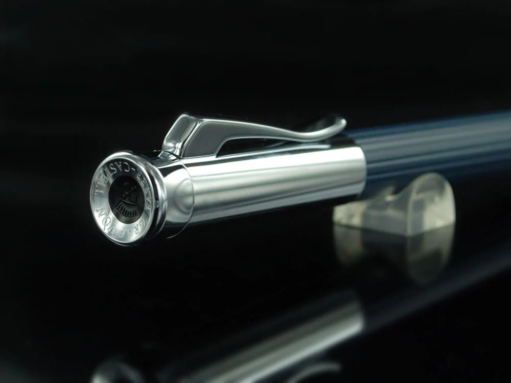 Graf von Faber-Castell Tamitio Roller, Metalle, Kanneliert , Dunkelblau , 141573