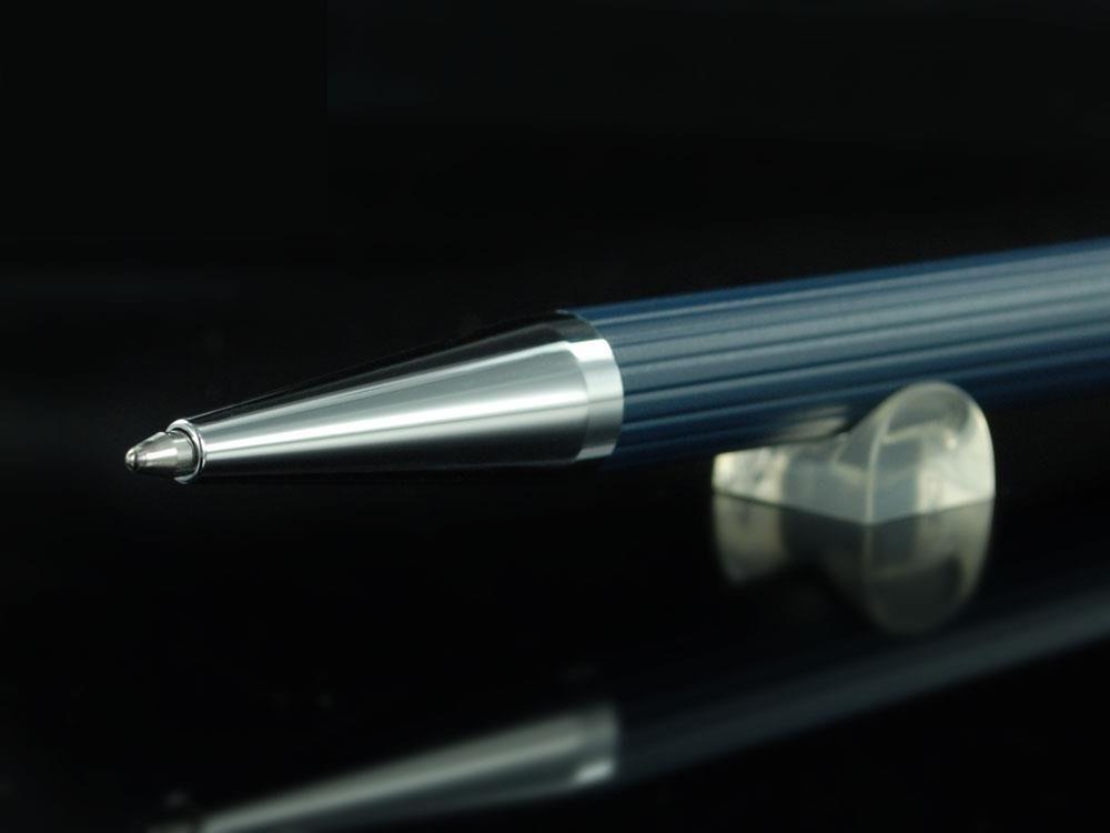 Graf von Faber-Castell Tamitio Kugelschreiber, Kanneliert , Dunkelblau , 141583