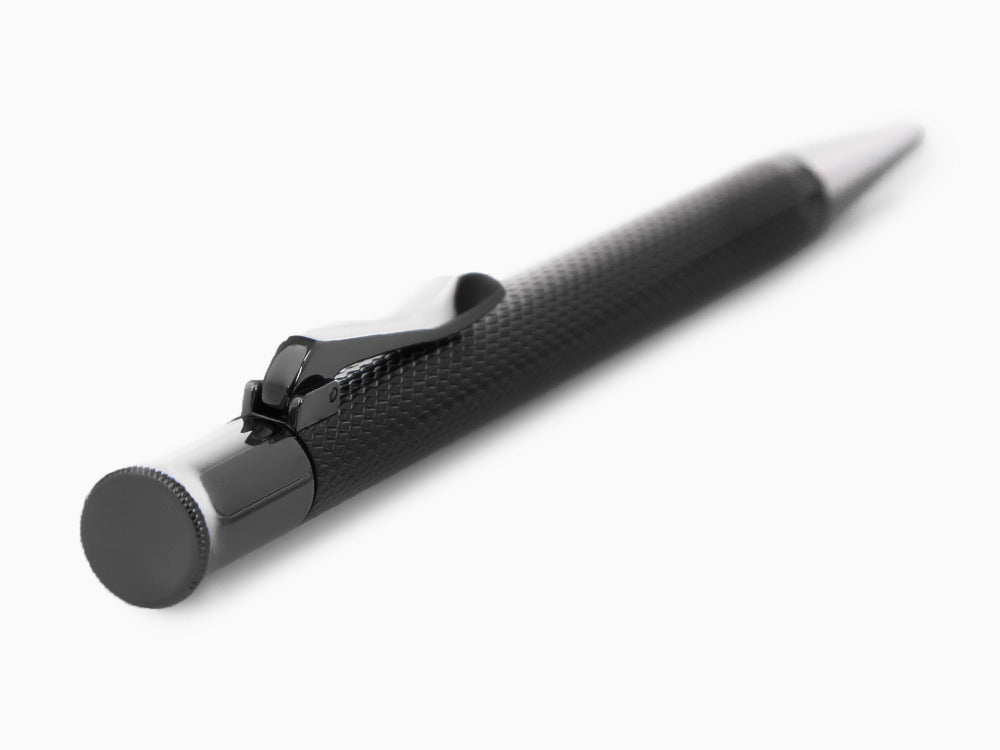 Graf von Faber-Castell Guilloche Black Edition Kugelschreiber, Edelharz, 145268