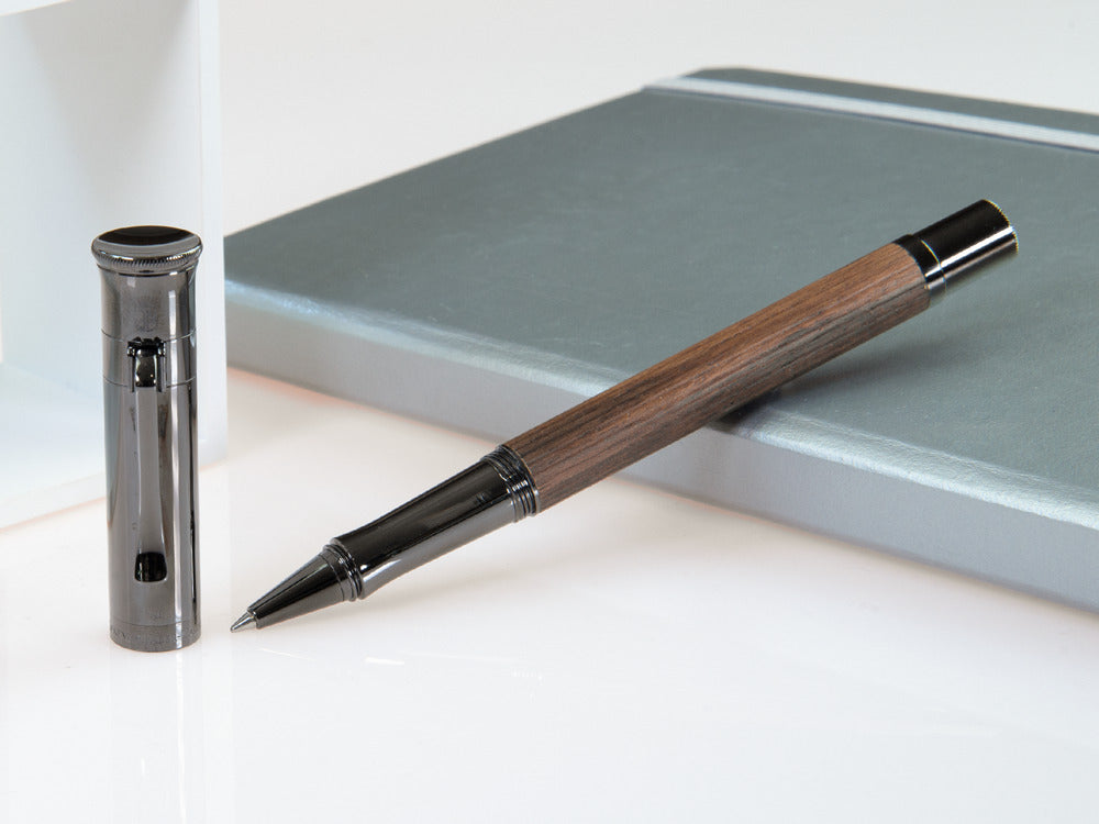 Graf von Faber-Castell Classic Macassar "Black Edition" Roller, 145516