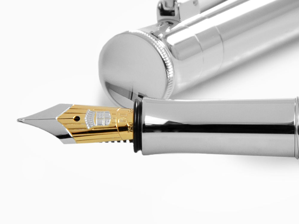 Graf von Faber-Castell Classic Füller, Grenadill-Holz, Platinierte