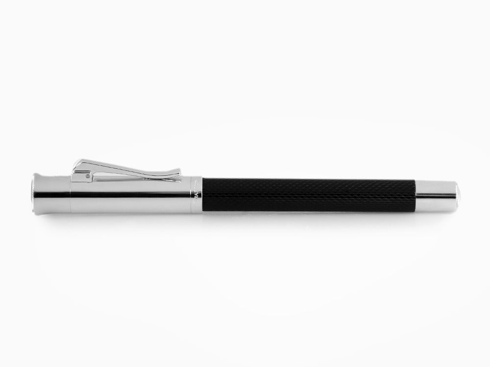 Graf von Faber-Castell Guilloche Roller, Edelharz, Schwarz, 146510