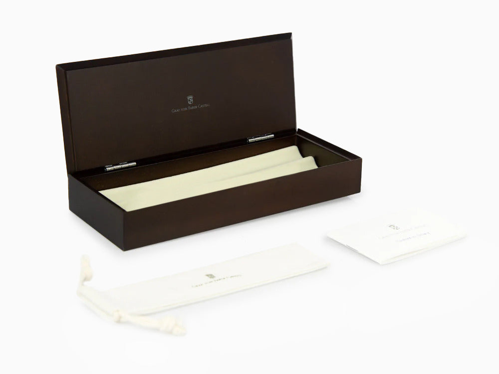 Graf von Faber-Castell Guilloche Füller, Edelharz, Kognak,146520