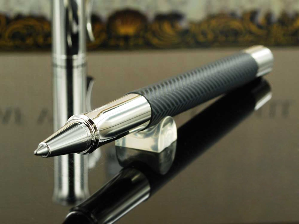 Graf von Faber-Castell Guilloche Ciselé Roller, Anthrazit, 146710