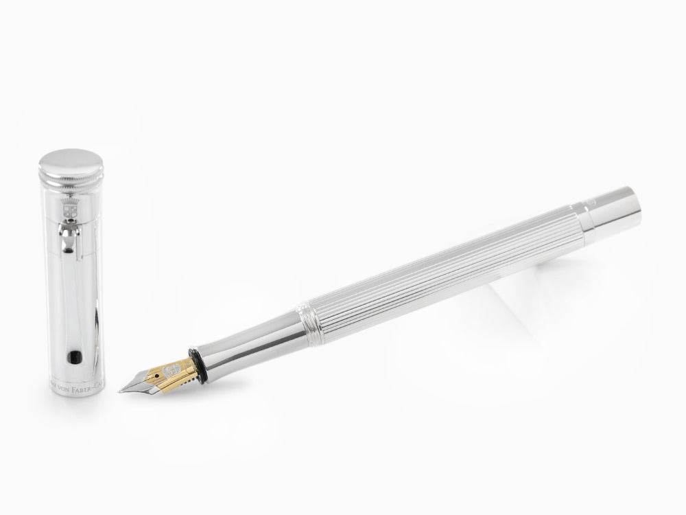 Graf von Faber-Castell Classic Füllfederhalter, Silber .925, 148570