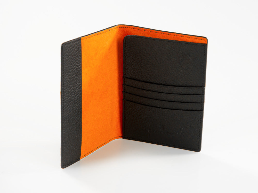 Graf von Faber-Castell Cashmere Passhülle, Kalbsleder, Schwarz, G118706