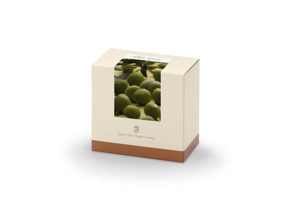 Graf von Faber-Castell Tintenfass Oliv Grün, 75ml, T141015