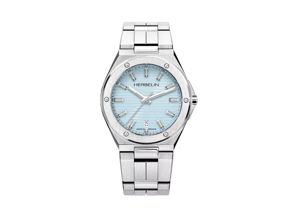 Herbelin Cap Camarat Quartz Uhr, Blau, 40.5 mm, 12245B25