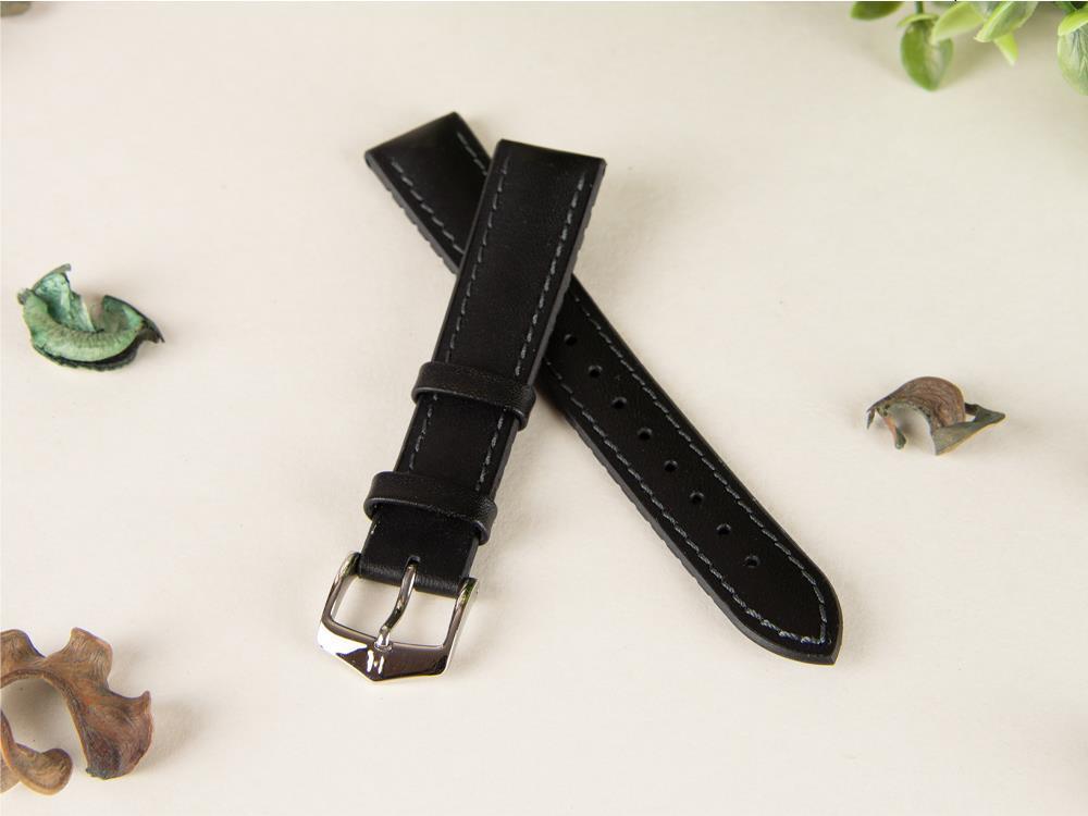 Hirsch James Performance Collection Band, Schwarz, 18 mm, 0925002050-2-18