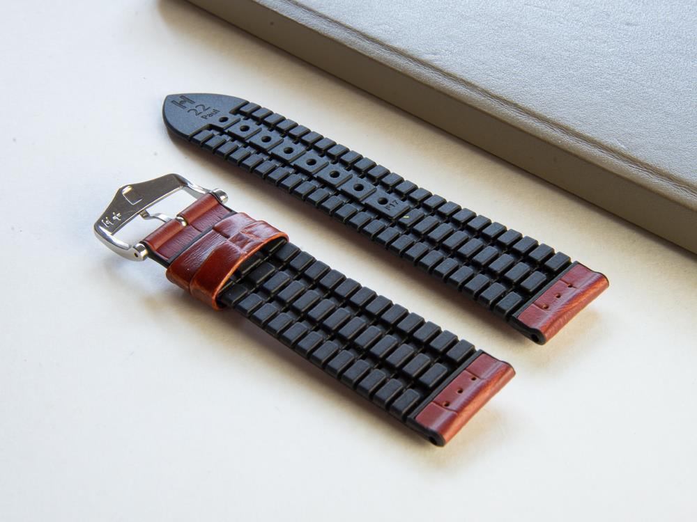 Hirsch Paul Performance Collection Band, Goldbraun, 22 mm, 0925028070-2-22