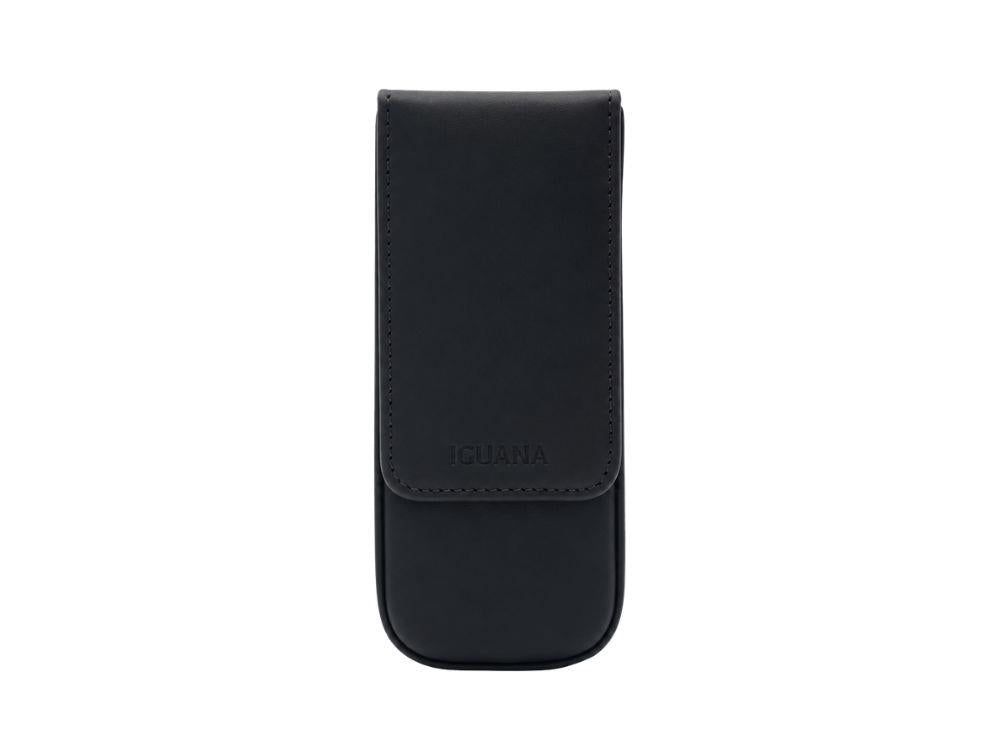 Iguana Stifteetui Schwarz für 3 Schreibaufgaben, PEN-CASE-BLACK-3