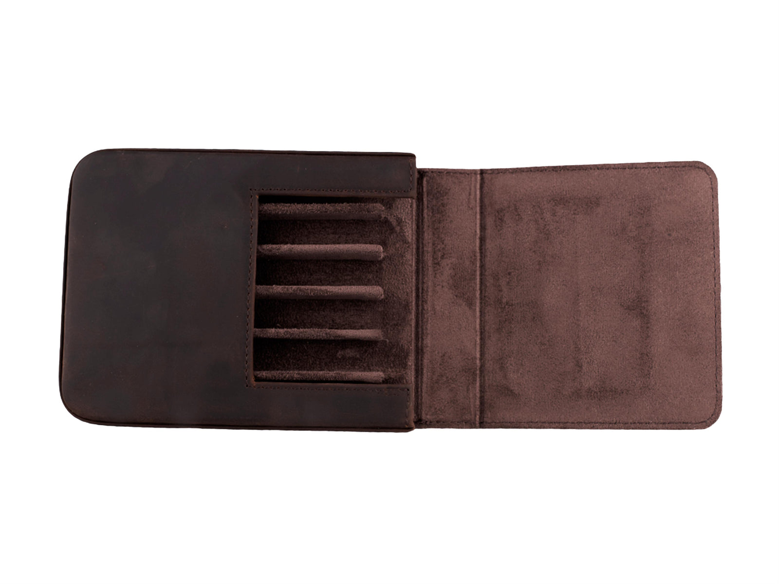 Iguana Stifteetui Braun 6, PEN-CASE-BROWN-6