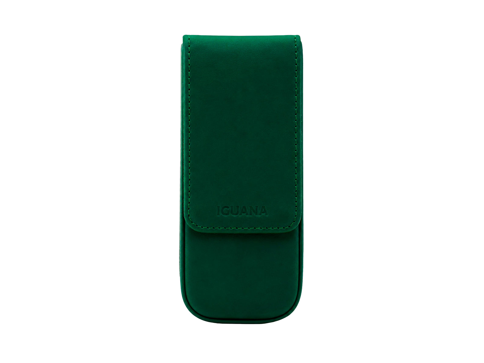 Iguana Stifteetui Grün für 3 Schreibaufgaben, PEN-CASE-GREEN-3