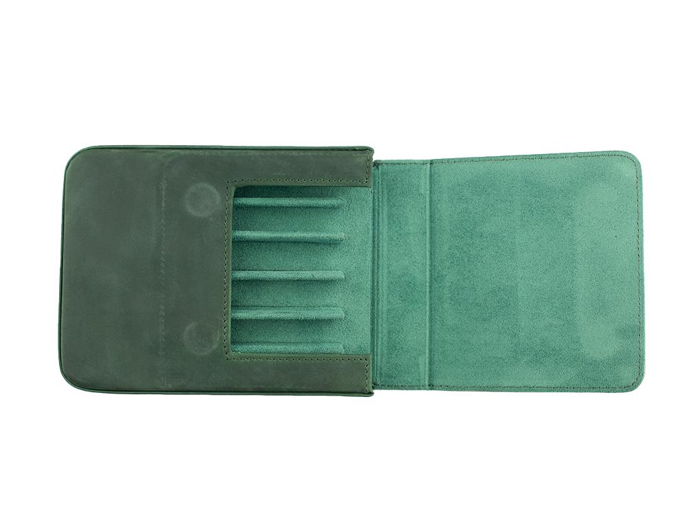 Iguana Stifteetui Grün 6, PEN-CASE-GREEN-6