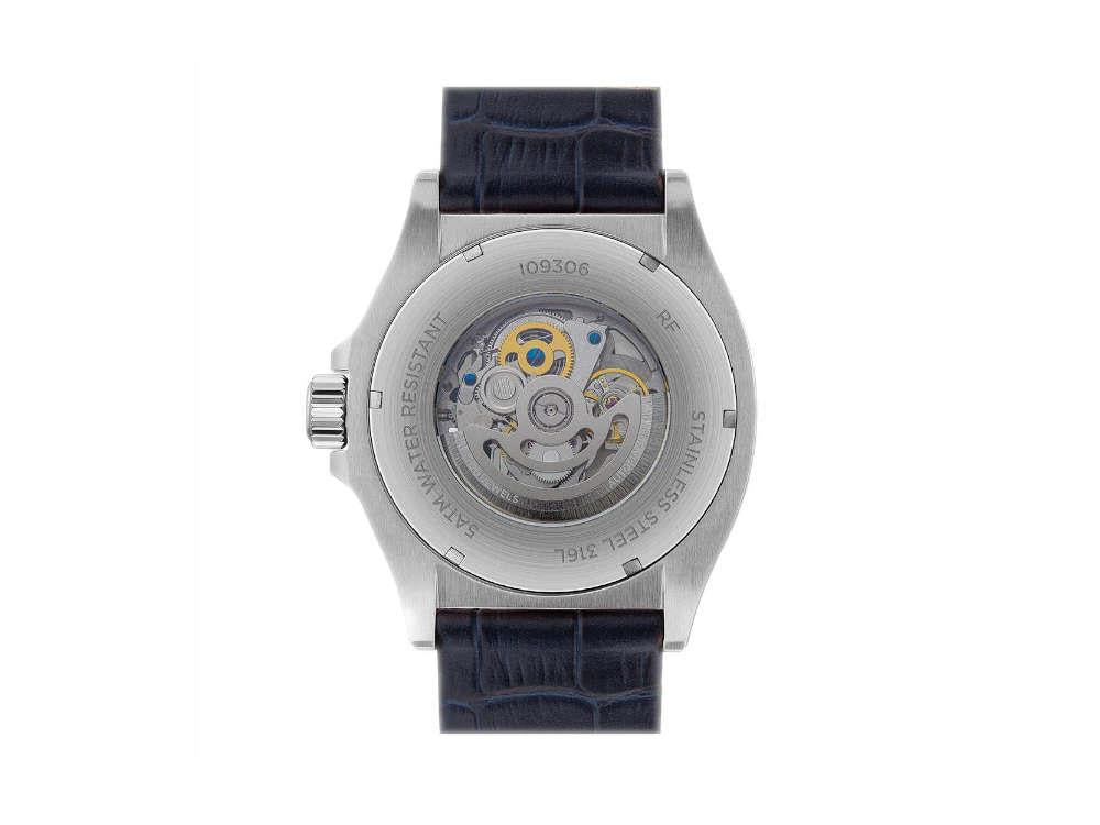 Ingersoll 1892 Orville Automatik Uhr, 46 mm, Blau, Lederband, I09306