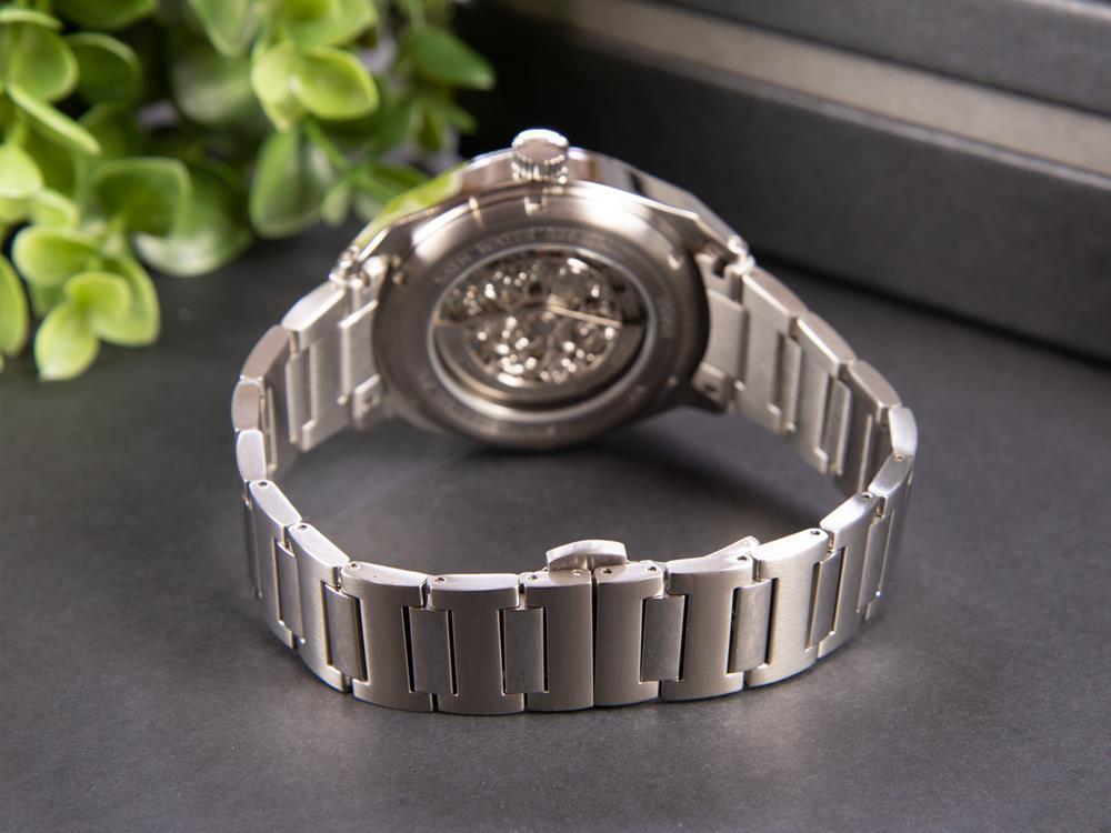 Ingersoll Shelby Automatik Uhr, Edelstahl 316L, 44 mm, Blau, I10902