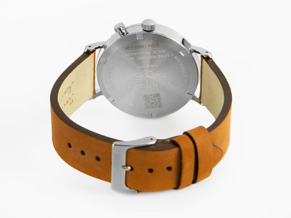 Bauhaus Quartz Uhr, Grün, 41 mm, Tag, 2112-4