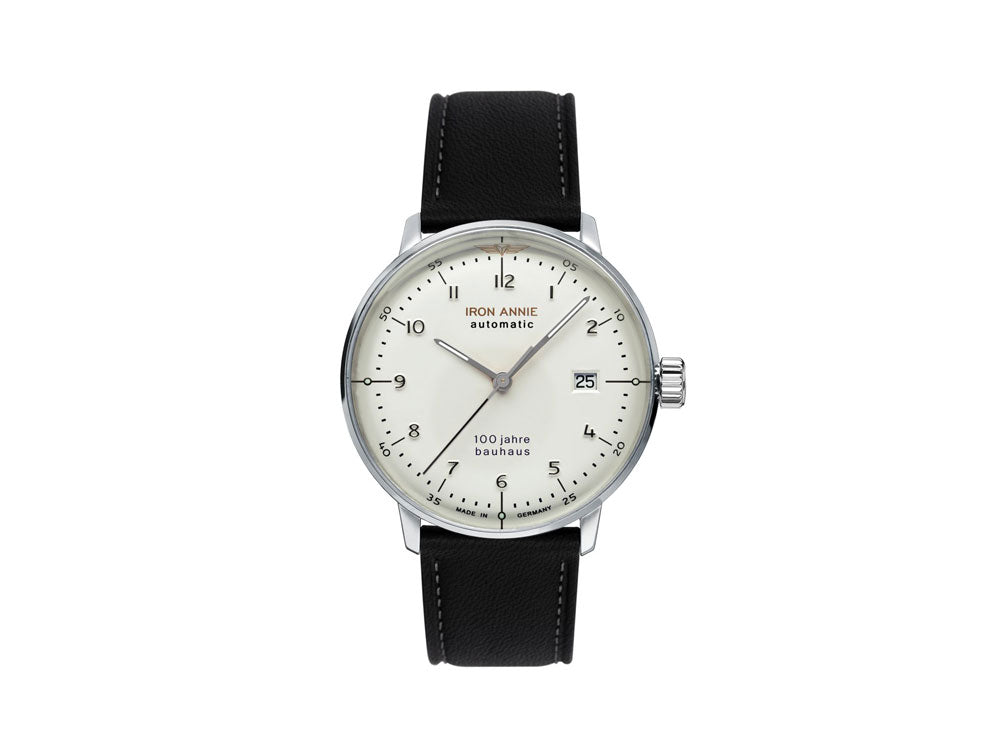 Iron Annie Bauhaus Automatik Uhr, Weiss, 40 mm, Tag, 5056-1
