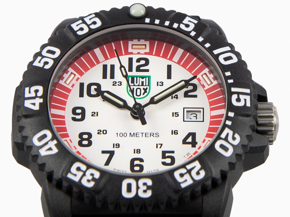 Luminox G-Collection Sea Lion Quartz Uhr, Weiss, CARBONOX™, 43 mm, X2.2057