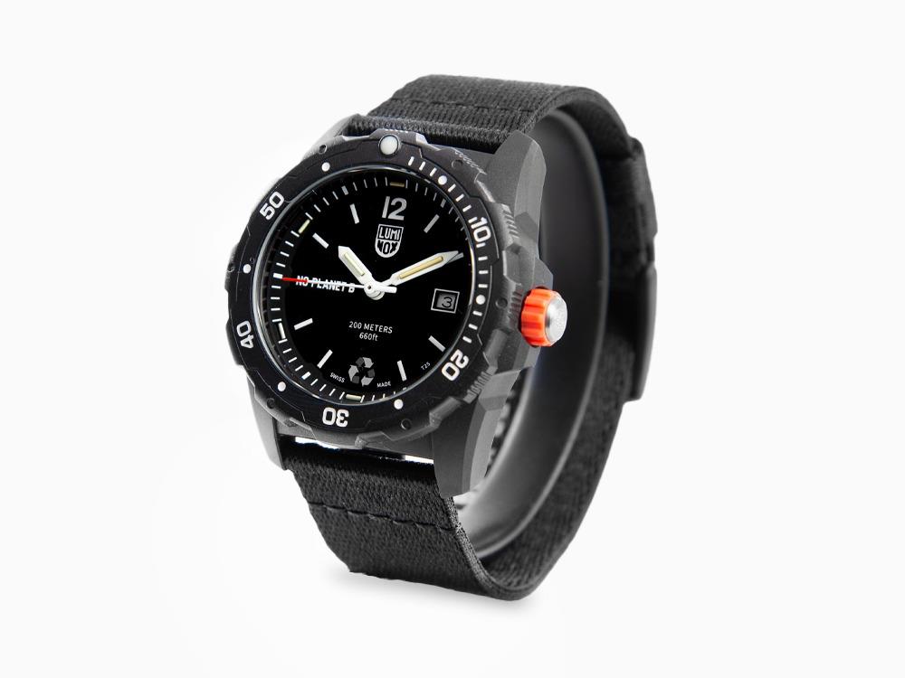 Luminox Bear Grylls No Planet B Quartz Uhr, Schwarz, 42 mm, XB.3722.ECO