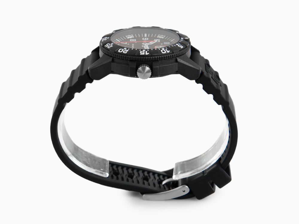 Luminox Leatherback Sea Turtle Quartz Uhr, Schwarz, Kohlenstoff, 39mm, 10 atm