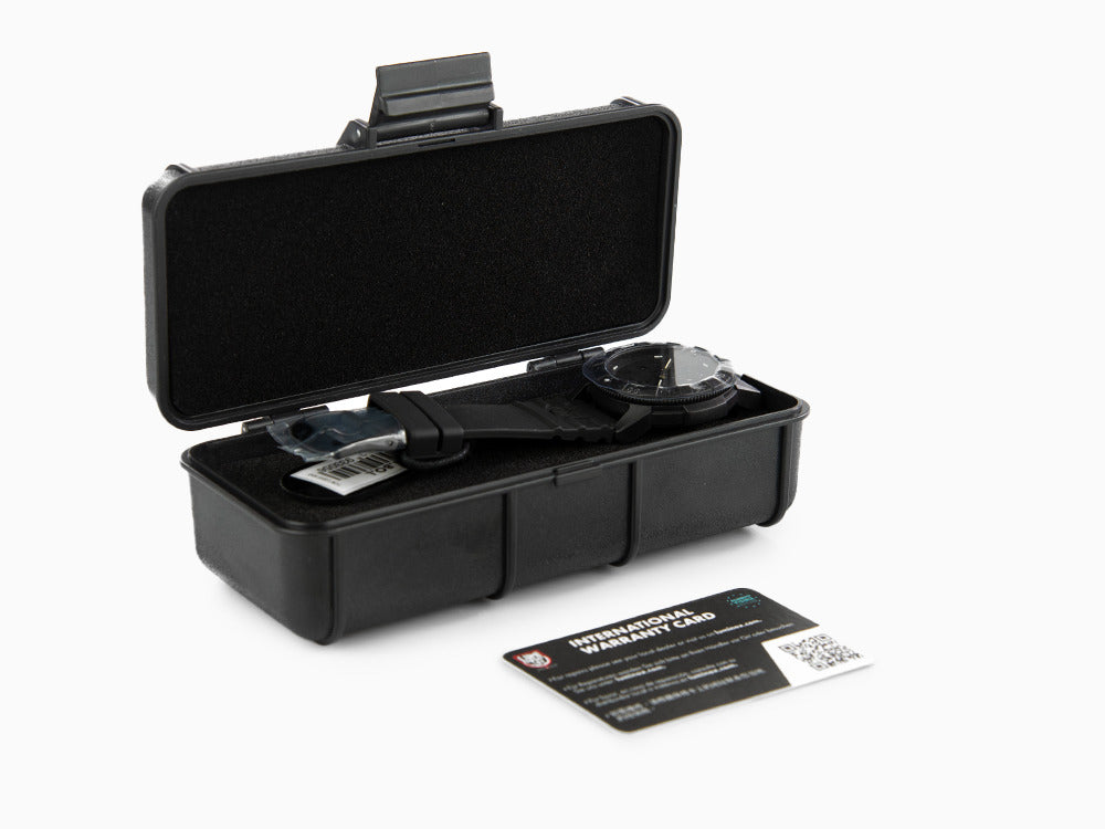 Luminox Leatherback Sea Turtle Giant 0320 Quartz Uhr, Schwarz, Kohlenstoff, 44mm