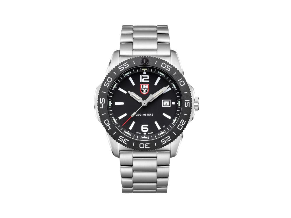 Luminox Sea Pacific Diver Quartz Uhr, CARBONOX, Schwarz, 44 mm, XS.3122