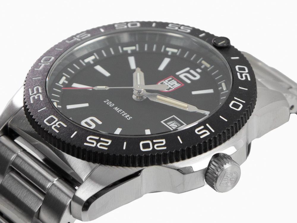 Luminox Sea Pacific Diver Quartz Uhr, CARBONOX, Schwarz, 44 mm, XS.3122
