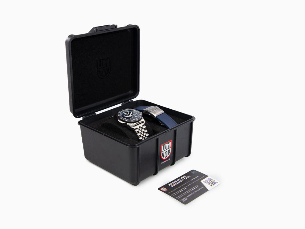 Luminox Sea Pacific Diver Ripple Collection Quartz Uhr, Blau, XS.3123M.SET