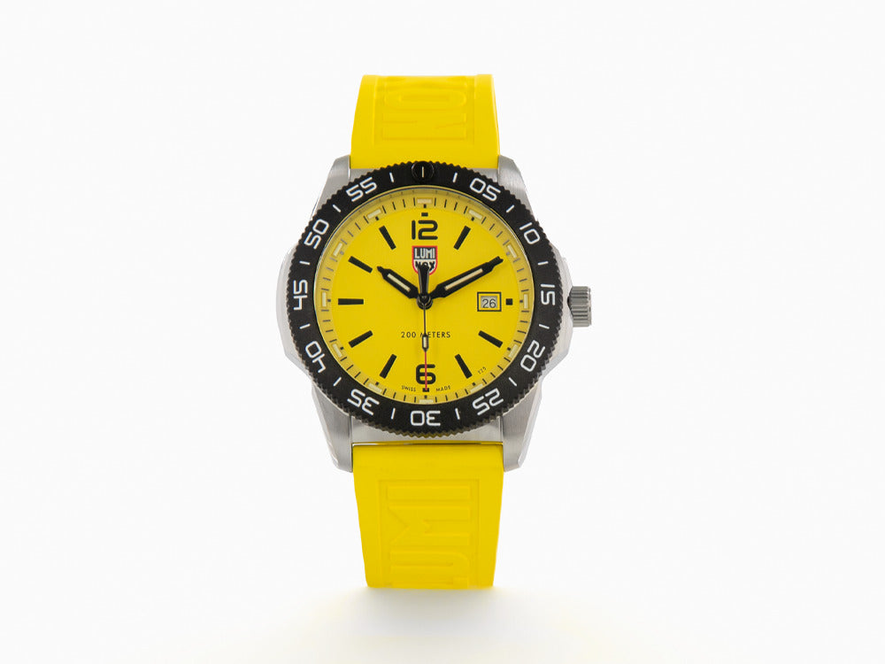 Luminox Sea Pacific Diver Quartz Uhr, Gelb, 44 mm, Tag, 20 atm, XS.3125