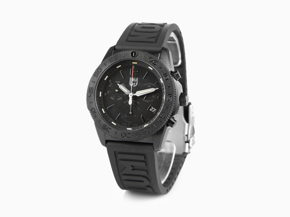 Luminox Sea Pacific Diver Quartz Uhr, Schwarz, 44 mm, Tag, 20 atm, XS.3141.BO