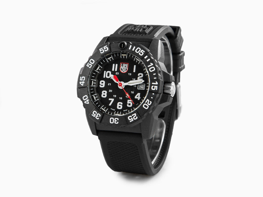 Luminox Sea Navy Seal 3502 Quartz Uhr, Kohlenstoff, 45mm, 20 atm, Polyurethan