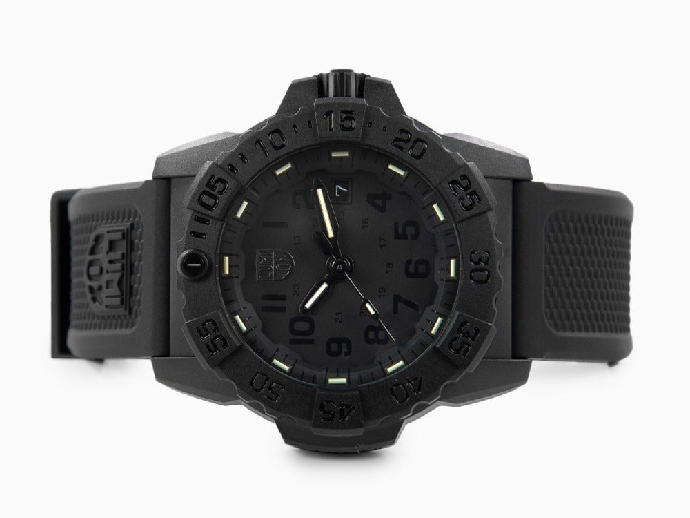 Luminox Sea Navy Seal 3501.BO Quartz Uhr, Schwarz, Kohlenstoff, 45mm, 20 atm