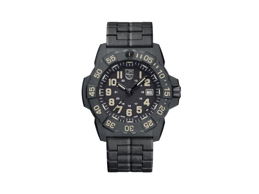 Luminox Sea Navy Seal Quartz Uhr, Schwarz, CARBONOX™, 45 mm, 20 atm, XS.3510