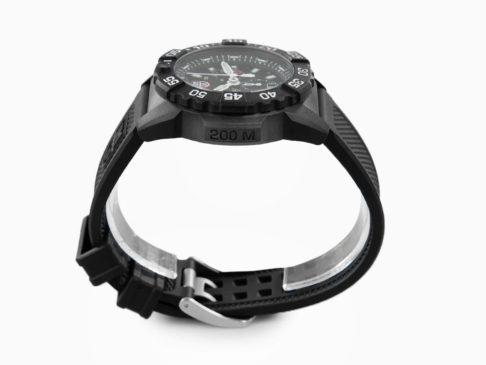 Luminox Sea Navy Seal Chronograph 3580 Series Quartz Uhr, Schwarz, XS.3581