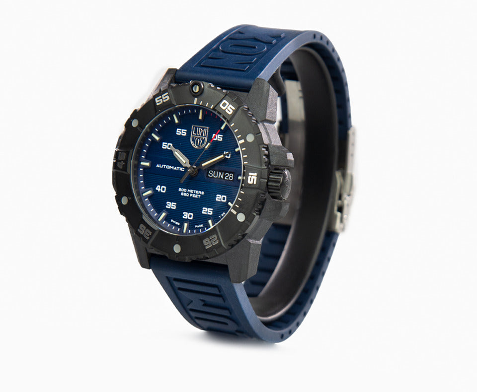 Luminox Master Carbon Seal 3860 Series Automatik Uhr, SW 220-1, Blau, XS.3863