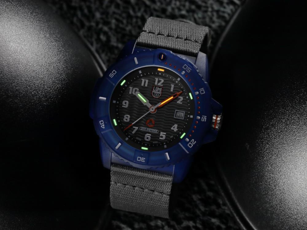 Luminox ECO 8900 Series #TIDE Quartz Uhr, Grau, 46 mm, 20 atm, XS.8902.ECO