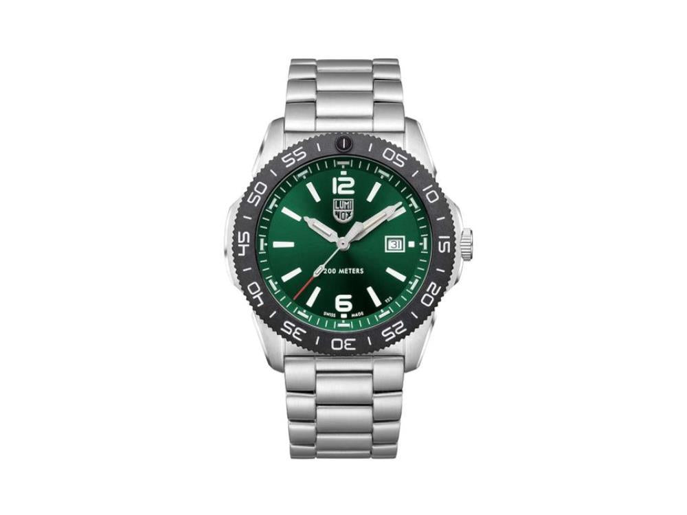 Luminox Sea Pacific Diver Quartz Uhr, Grün, 44 mm, Tag, 20 atm, XS.3137