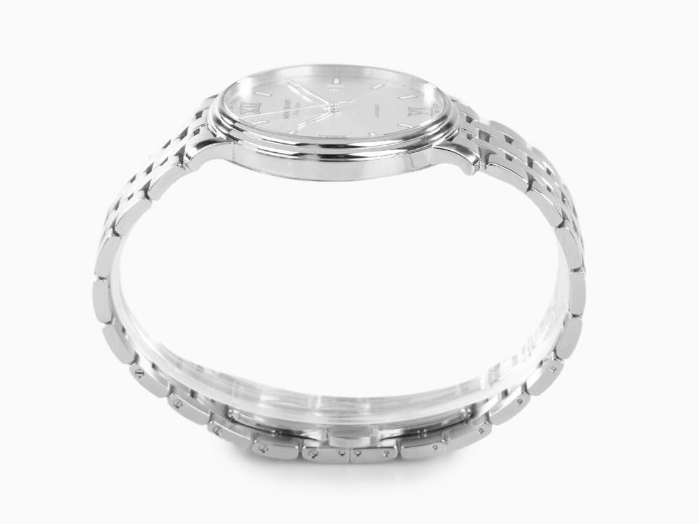 Montblanc Tradition Automatik Uhr, Silber, 40 mm, Stahlband, 127770