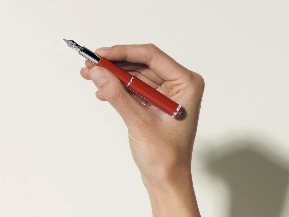 Montblanc Heritage Rouge et Noir Baby Coral Füllfederhalter, 127856